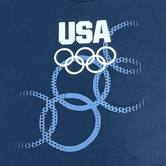 United States Olympic Committee Team Apparel Logo Shirt Woman/JR XL Runs Small - Picture 3 of 15